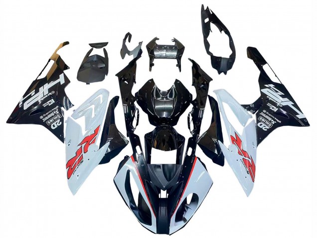 2015-2016 White Glossy Black BMW S1000RR Motorcycle Fairings Australia
