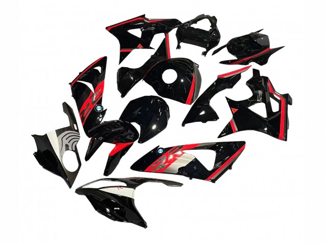 2009-2014 Red Glossy Black BMW S1000RR Motorcycle Fairing Australia