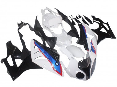 2009-2014 White Red Blue Glossy Black HP Becker Carbon BMW S1000RR Motorcycle Fairings Australia