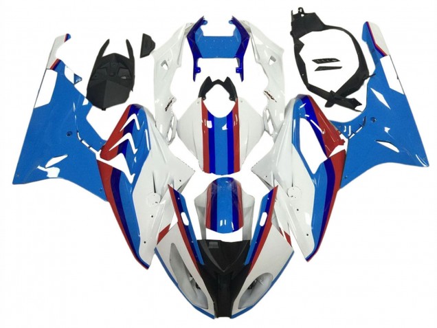2009-2014 White Red Blue BMW S1000RR Motorcycle Fairings Australia