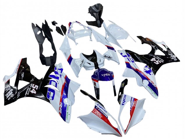 2009-2014 White Red Blue Black Tyco BMW S1000RR Motorcycle Fairings Australia