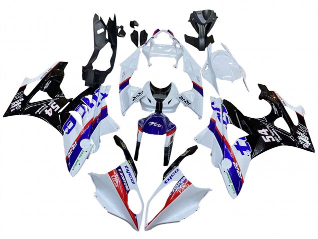 2009-2014 White Red Blue Black Tyco BMW S1000RR Motorcycle Fairings Australia