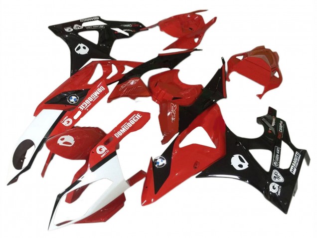 2009-2014 Red White Glossy Black BMW S1000RR Motorcycle Fairings Australia