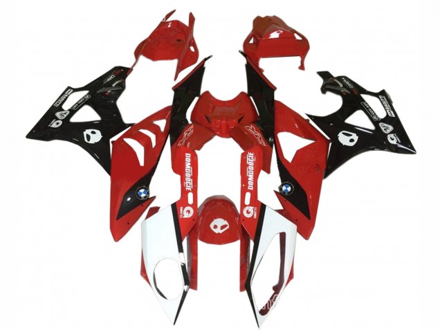 2009-2014 Red White Glossy Black BMW S1000RR Motorcycle Fairings Australia