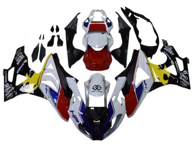 2009-2014 White Red Yellow Black Castrol BMW S1000RR Motorcycle Fairings Australia