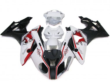 2009-2014 White Red Glossy Black BMW S1000RR Bike Fairings Australia