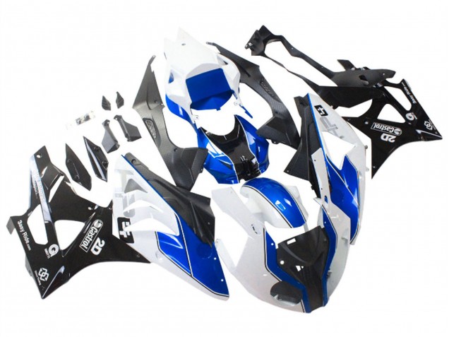 2009-2014 White Blue Glossy Black Castrol BMW S1000RR Motorcycle Fairings Australia