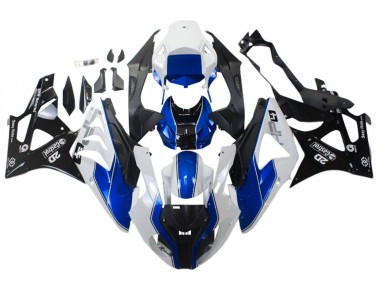 2009-2014 White Blue Glossy Black Castrol BMW S1000RR Motorcycle Fairings Australia