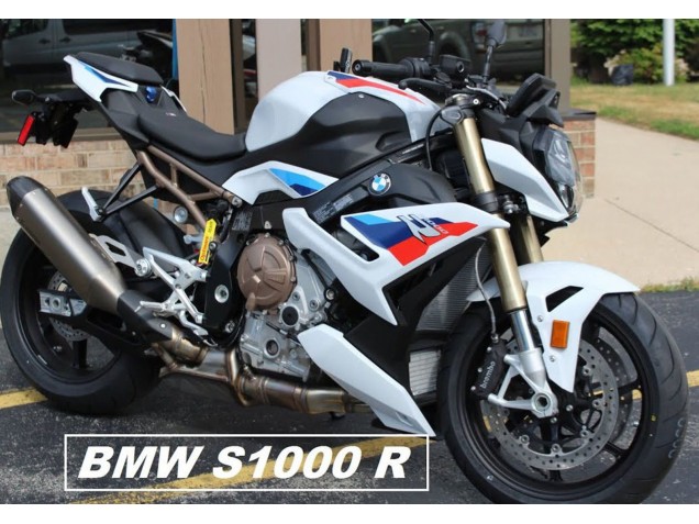 2021-2025 White Blue Red BMW S1000R Motorcycle Fairings Australia