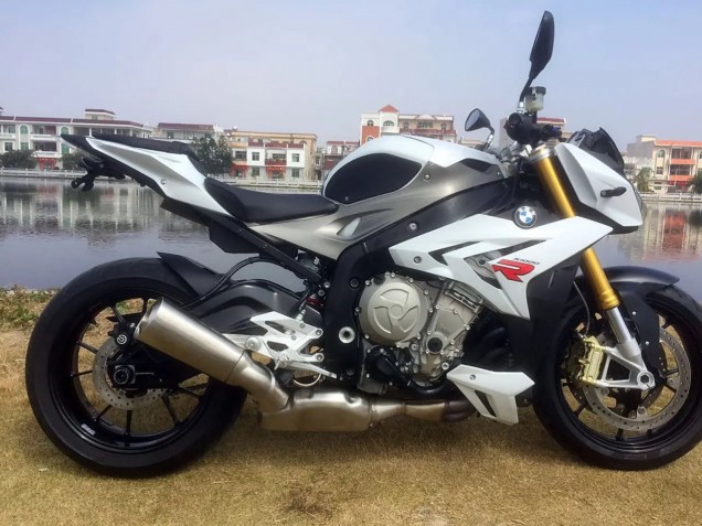 2014-2016 White BMW S1000R Motorcycle Fairings Australia