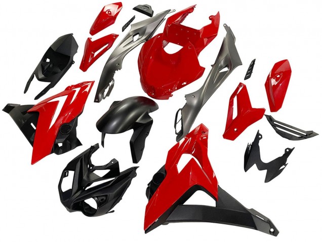 2014-2016 Black Red BMW S1000R Motorcycle Fairings Australia