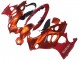 2004-2006 Burnt Orange White Logo Suzuki GSX600F/GSX750F Motorcycle Fairings Australia