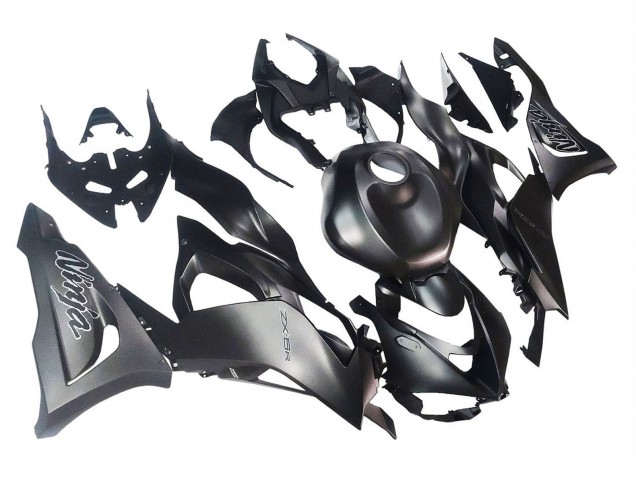 2023-2025 Matte Black Kawasaki ZX6R Motorcycle Fairing Australia