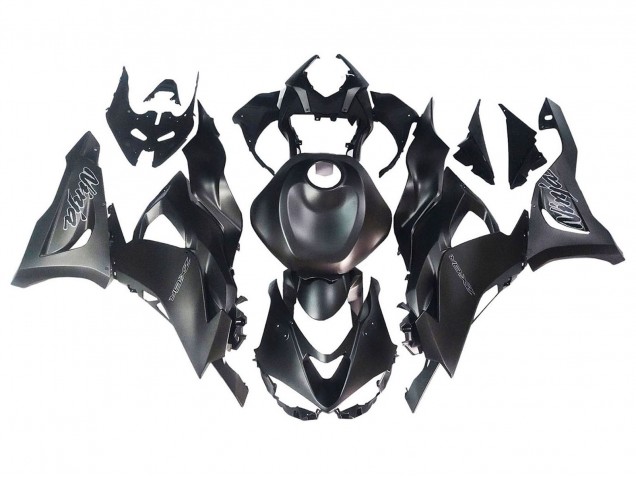 2023-2025 Matte Black Kawasaki ZX6R Motorcycle Fairing Australia