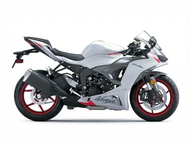 2023-2025 Pearl White Black Red Kawasaki ZX6R Motorcycle Fairings Australia