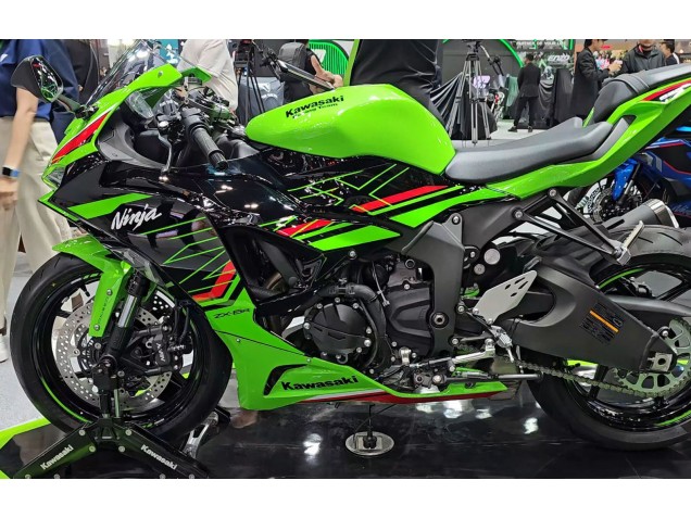 2023-2025 Green Black Kawasaki ZX6R Motorcycle Fairings Australia