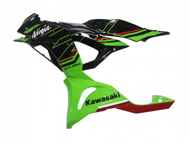 2023-2025 Green Black Kawasaki ZX6R Motorcycle Fairings Australia