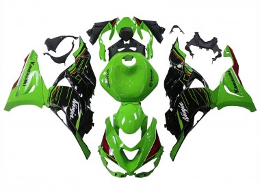 2023-2025 Green Black Kawasaki ZX6R Motorcycle Fairings Australia