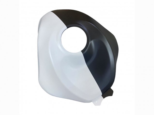 2023-2025 Black White with Flower Kawasaki ZX6R Motorcycle Fairings Australia