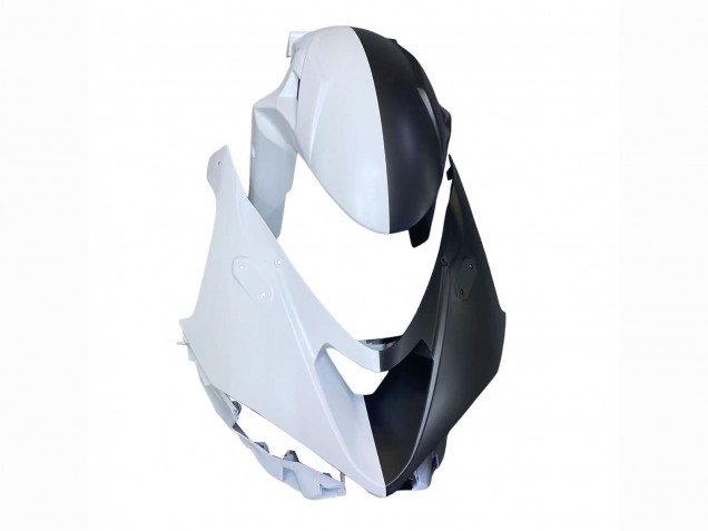 2023-2025 Black White with Flower Kawasaki ZX6R Motorcycle Fairings Australia