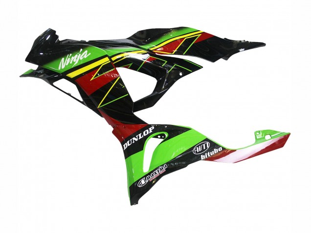 2023-2025 Green Black Red Yellow Dunlop Kawasaki ZX6R Motorcycle Fairings Australia