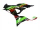 2023-2025 Green Black Red Yellow Dunlop Kawasaki ZX6R Motorcycle Fairings Australia