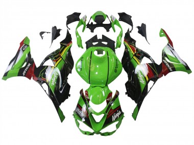 2023-2025 Green Black Red Yellow Dunlop Kawasaki ZX6R Motorcycle Fairings Australia