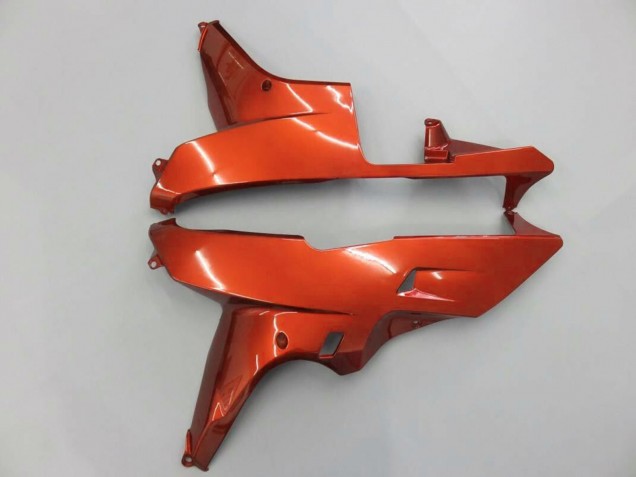 2007-2008 Orange Matte Black Honda CBR600RR Motorcycle Fairing Kits Australia