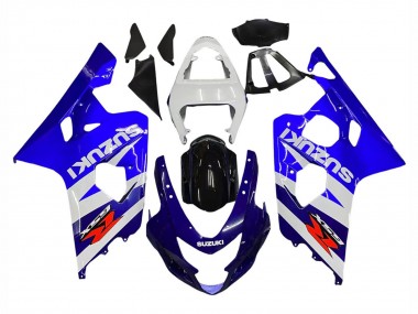 2004-2005 White Blue Black Red Suzuki GSXR 600 / GSXR 750 Motorcycle Fairing Kits Australia
