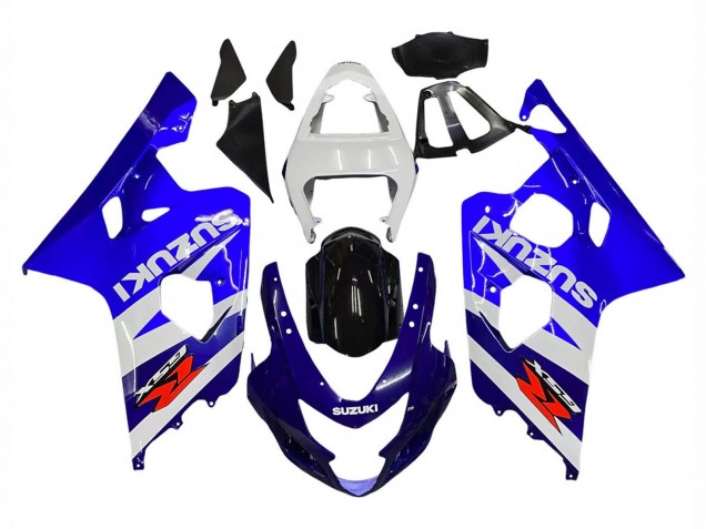 2004-2005 White Blue Black Red Suzuki GSXR 600 / GSXR 750 Motorcycle Fairing Kits Australia