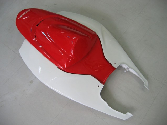 2006-2007 White Red Glossy Black Suzuki GSXR 600 / GSXR 750 Motorcycle Fairing Australia