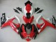 2006-2007 White Red Glossy Black Suzuki GSXR 600 / GSXR 750 Motorcycle Fairing Australia