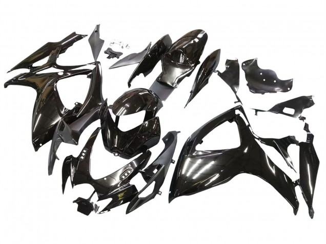 2006-2007 Glossy Black Suzuki GSXR 600 / GSXR 750 Motorcycle Fairings Australia
