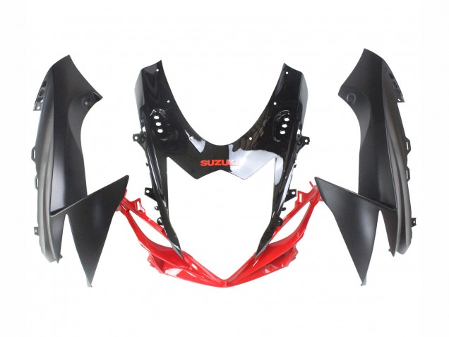 2011-2024 Black Grey Red Line Suzuki GSXR 600 / GSXR 750 Motorcycle Fairings Australia