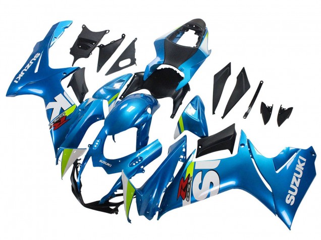2011-2024 Light Blue Green White Red Suzuki GSXR 600 / GSXR 750 Motorcycle Fairings Australia