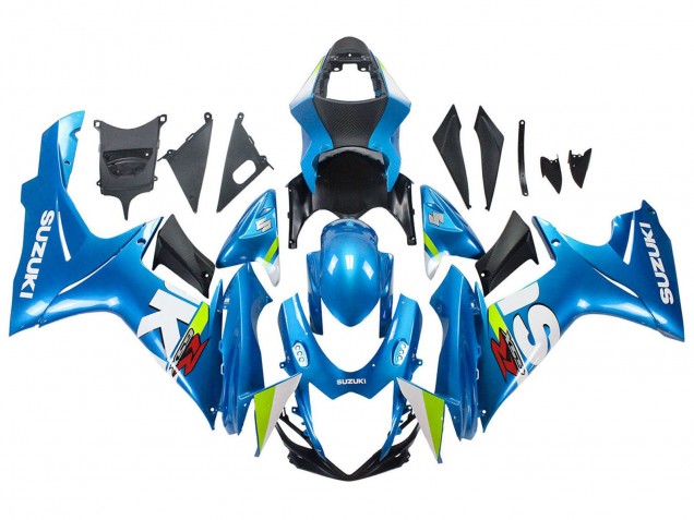 2011-2024 Light Blue Green White Red Suzuki GSXR 600 / GSXR 750 Motorcycle Fairings Australia