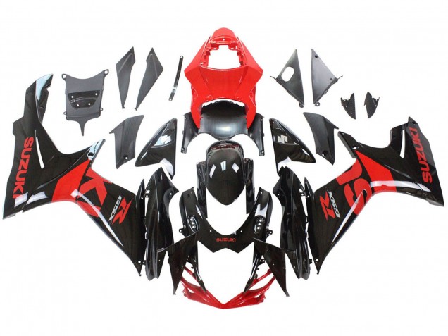 2011-2024 Red Glossy Black Suzuki GSXR 600 / GSXR 750 Motorcycle Fairing Kits Australia