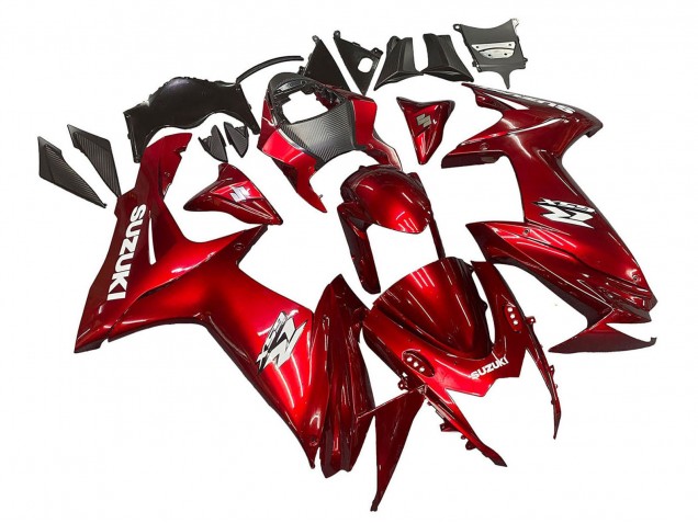 2011-2024 Red White Decal Suzuki GSXR 600 / GSXR 750 Motorcycle Fairings Australia