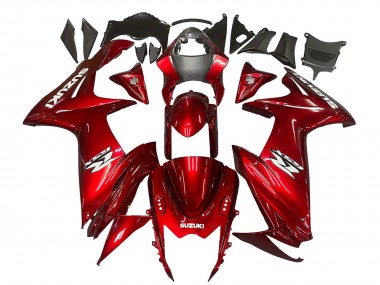 2011-2024 Red White Decal Suzuki GSXR 600 / GSXR 750 Motorcycle Fairings Australia