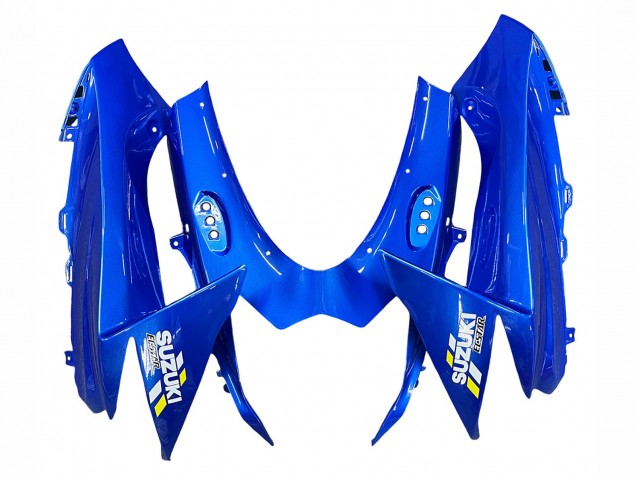 2011-2024 Blue Silver Ecstar Suzuki GSXR 600 / GSXR 750 Motorcycle Fairings Australia