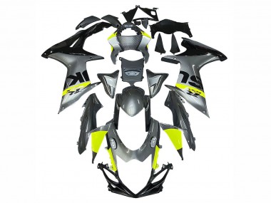 2011-2024 Silver Yellow Black Suzuki GSXR 600 / GSXR 750 Motorcycle Fairings Australia