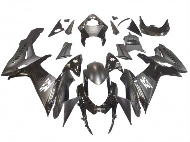 2011-2024 Matte Black Glossy Black White Decal Suzuki GSXR 600 / GSXR 750 Motorcycle Fairings Australia