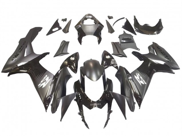 2011-2024 Matte Black Glossy Black White Decal Suzuki GSXR 600 / GSXR 750 Motorcycle Fairings Australia