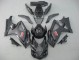 2007-2008 Matte Black Glossy Black Suzuki GSXR 1000 Motorcycle Fairings Australia