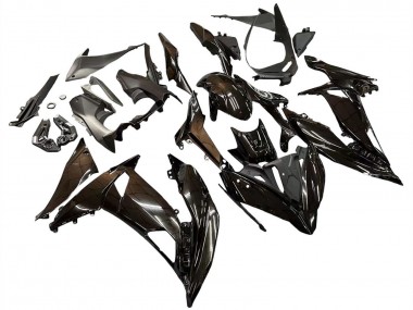2017-2019 Glossy Black Kawasaki Ninja 650 EX650 Motorcycle Fairings Australia