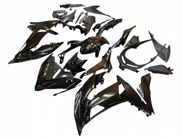 2017-2019 Glossy Black Kawasaki Ninja 650 EX650 Motorcycle Fairings Australia