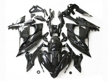 2017-2019 Glossy Black Kawasaki Ninja 650 EX650 Motorcycle Fairings Australia