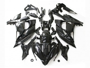 2017-2019 Glossy Black Kawasaki Ninja 650 EX650 Motorcycle Fairings Australia