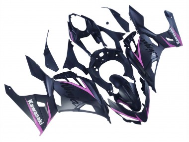 2018-2024 Matte Black Pink Kawasaki Ninja 400 Motorcycle Fairings Australia