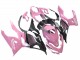 2018-2024 Pink Matte Black Honeycomb Kawasaki Ninja 400 Motorcycle Fairings Australia